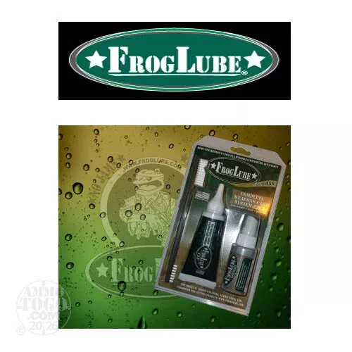 1 – FrogLube Kit Clamshell with CLP, Solvent, and Brush