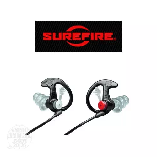 1 – Surefire Earpro EP3 Large Black Hearing Protection Earpieces
