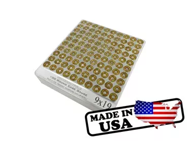 100 Round 9mm Luger Hundo Chamber Checker Cartridge Case Gauge