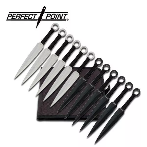 12 pc Throwing Knife Set – RC-086-12 – Weapons Galore
