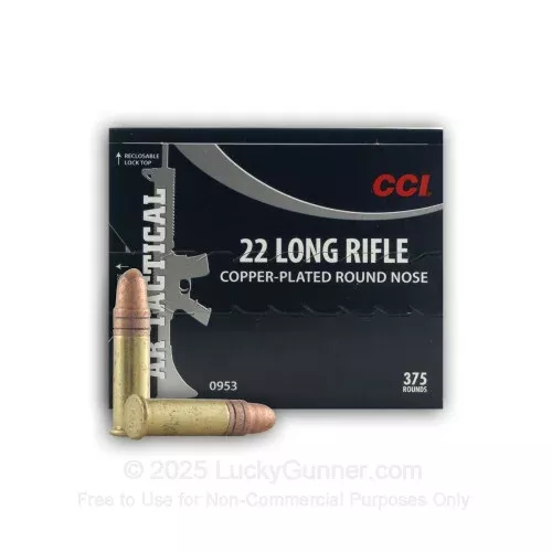 22 LR – 40 gr CPRN – CCI AR-Tactical – 375 Rounds