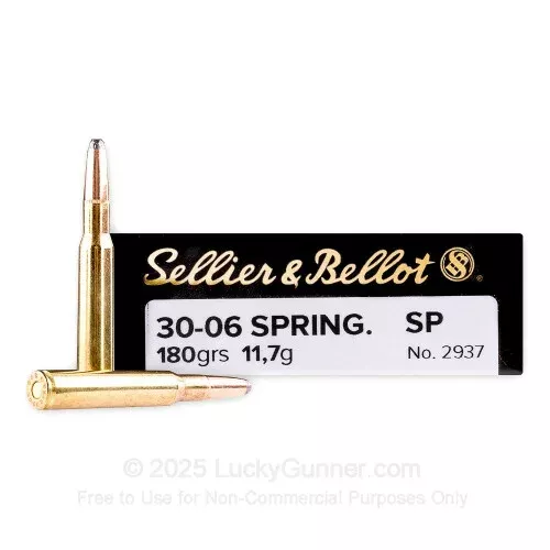 30-06 – 180 gr SP – Sellier & Bellot – 400 Rounds