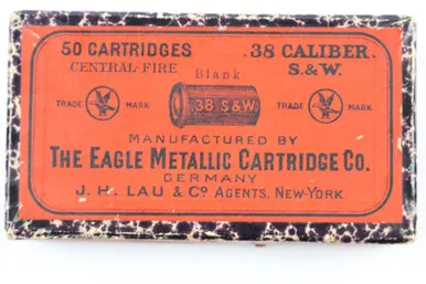 .38 Caliber S&W Blanks in Unopened Box