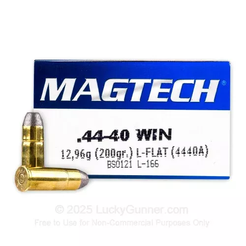 44-40 Win (WCF) – 200 gr LFN – Magtech – 50 Rounds