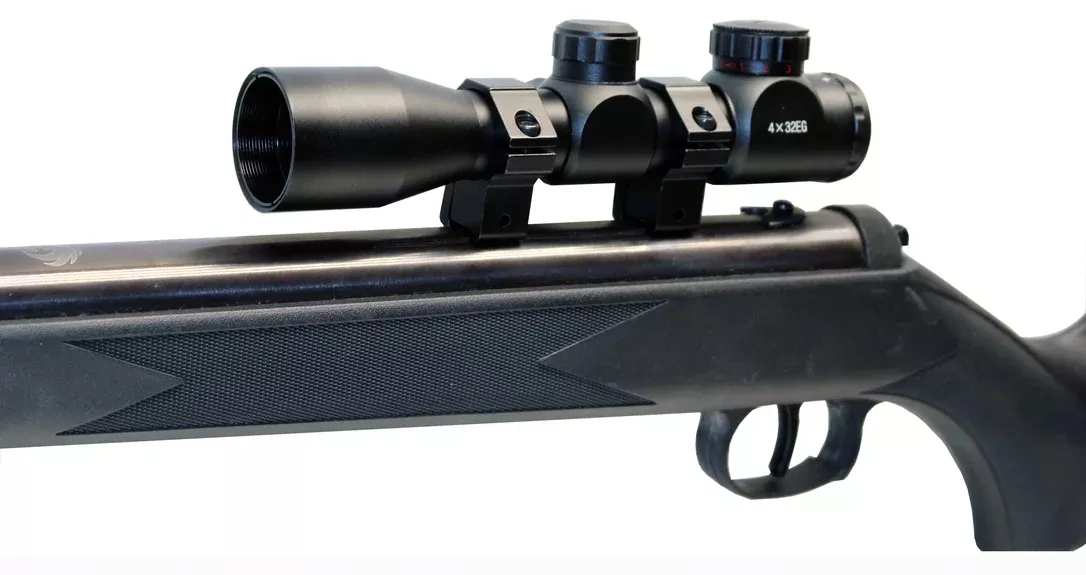 4X32 Compact Scope with Red/Green Reticle compatible with Norica Dragon GRS Evolution Max.