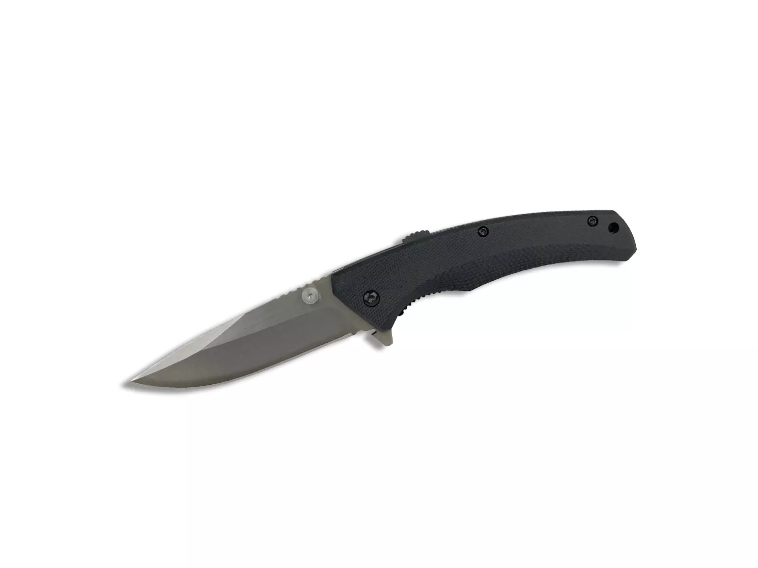 ABKT Sidewinder Assisted Opener, Black, Spring Assisted