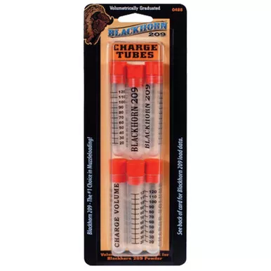 Accurate Blackhorn 209 Muzzleloading Powder Tubes - 6 Pack