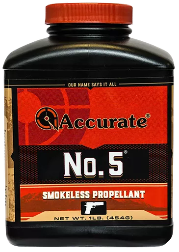 Accurate Powders No. 5 Spherical Pistol Powder 1 lbs
