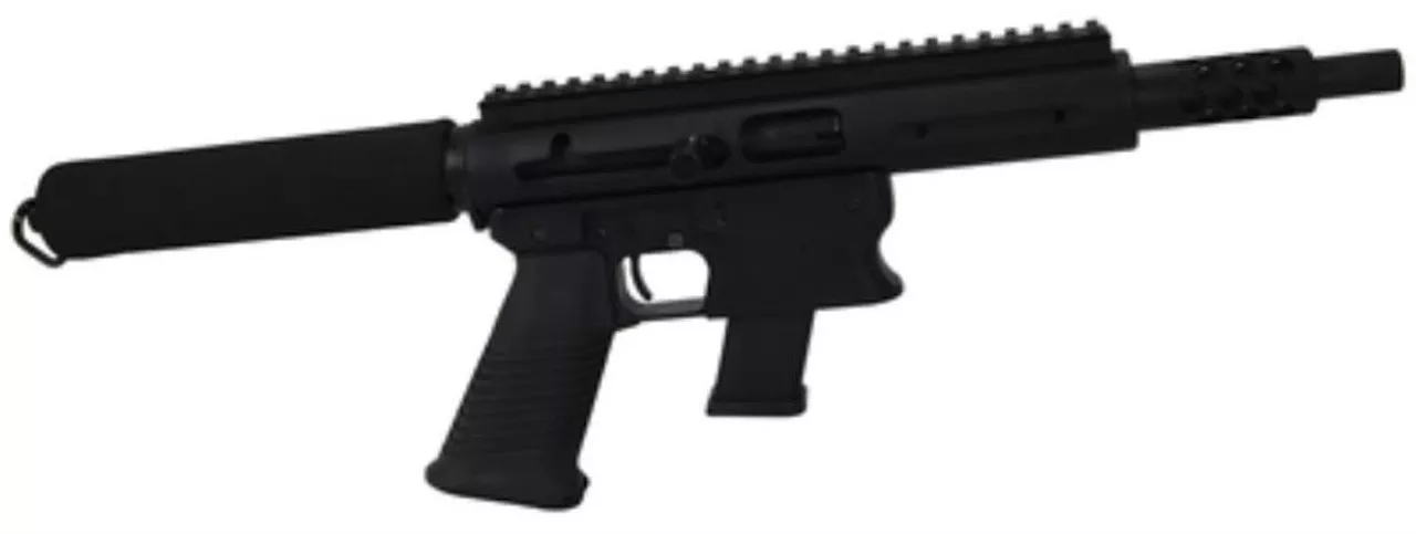 Aero Survival Pistol 9mm, 6.5″ Barrel, Black, 15rd
