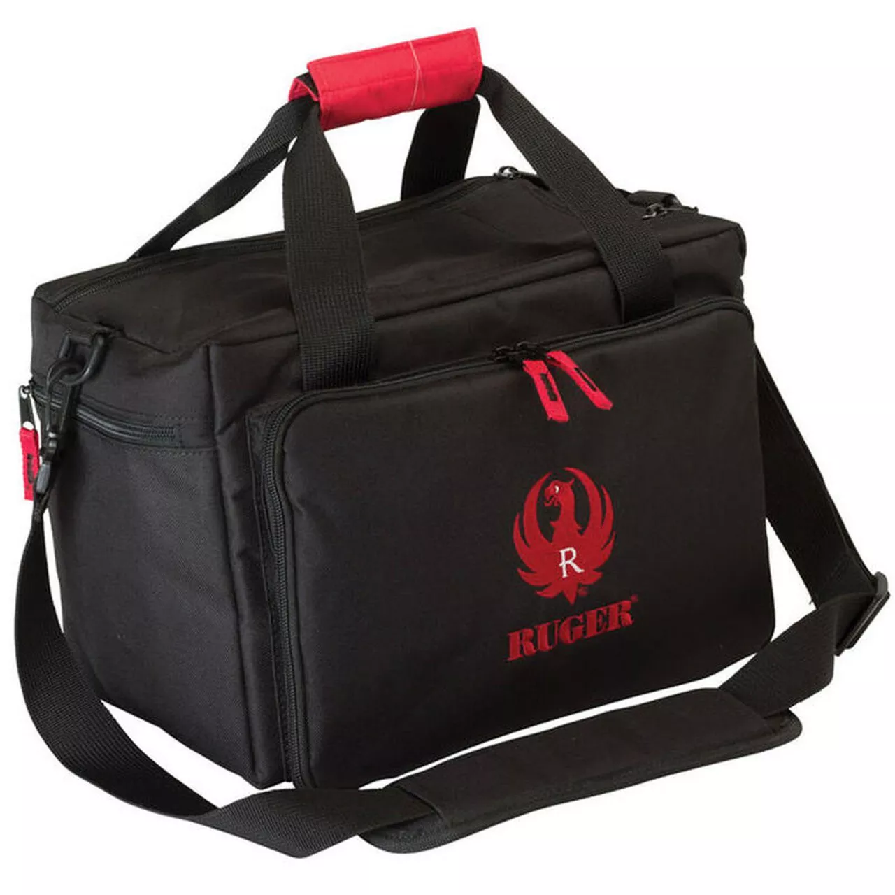 Allen Company Ruger Range Bag 9.5x13x4.5in Padded Bottom and Sides Black
