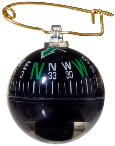Allen Compass Black Pin-On Ball