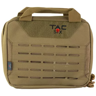 Allen Tac-Six Crew Dual Pistol Case Coyote