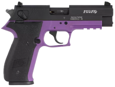 American Tactical Inc GSG Firefly .22 LR Pistol 4.9" Barrel 10+1 Round Black Purple