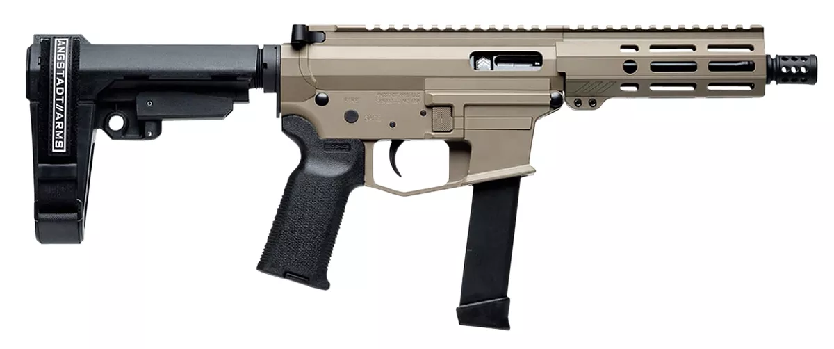 Angstadt Arms UDP-9 9mm AR Pistol Flat Dark Earth Cerakote