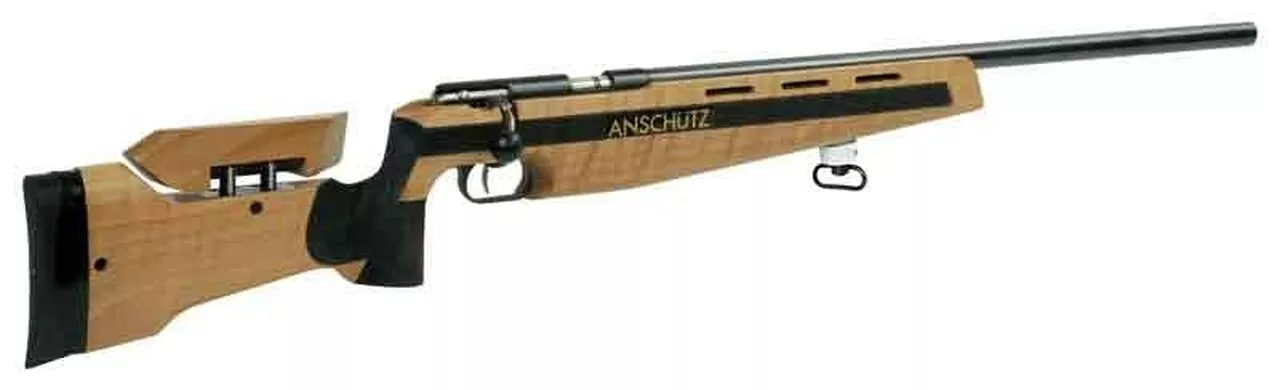Anschultz 1903 Target Single-Shot .22 LR , 25.6″ Barrel, Target Stock, Blued, 1rd