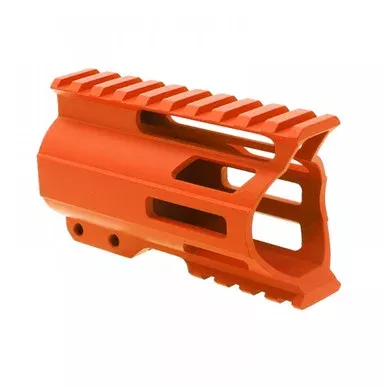 AR-15 4″ Combat Modular M-Lok Handguard “C” Cut – CERAKOTE Orange