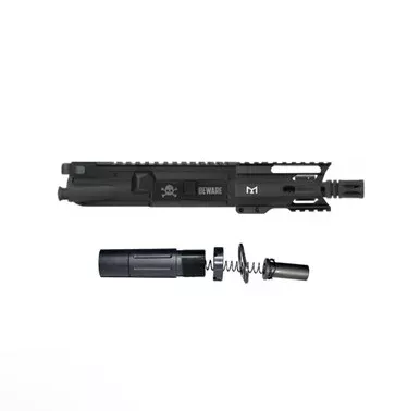 AR-15 5.56 NATO 5” BEWARE PISTOL UPPER WITH SHORT BUFFER SYSTEM