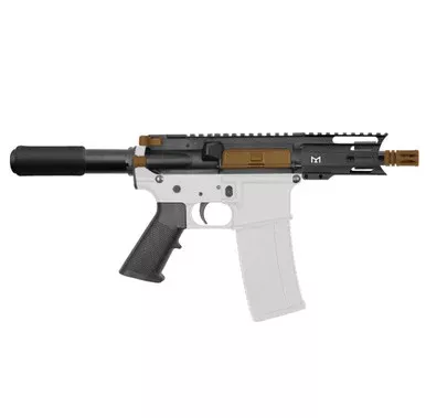 AR-15 5.56 NATO 5” PISTOL KIT – BURNT BRONZE