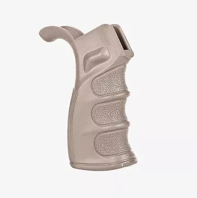 AR-15 DMR Pistol Grip with Storage – Tan
