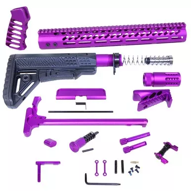 AR .308 Ultimate Rifle Kit – Anodized Purple