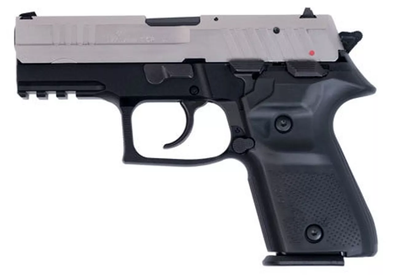 Arex Rex Zero 1 Compact Single/Double 9mm 3.85″ Barrel, Black Synthetic Grip Black Frame Nickel, 15rd