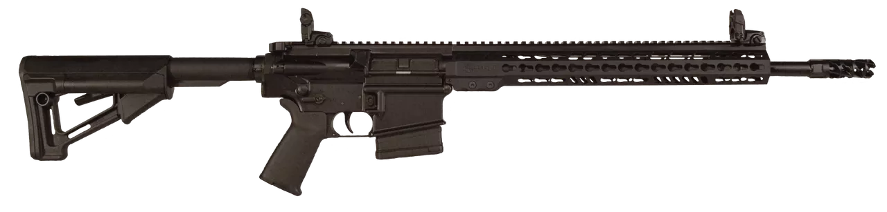 Armalite AR10 Tactical Rifle, .308 Win, 10rd, Black