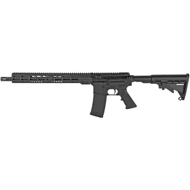 Armalite M-15 Light Tactical Carbine Semi Automatic Rifle 5.56x45 NATO 16" Black Barrel Black Frame Black Collapsible Stock