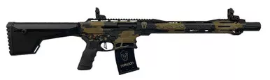 Armsco F12 Ceracamo Sport 12 Gauge Shotgun 18.5" Barrel Black/Bronze/FDE Cerakote