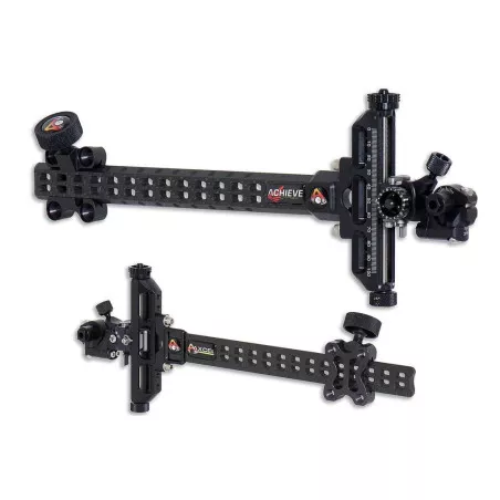 Axcel Achieve 9″ carbon bar compound sight with lock
