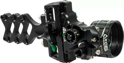 Axcel AXCEL BOW SIGHT ACCU HUNTER 41MM HOUSING .019″ W/SCOPE BLK
