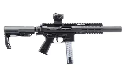 B&T B&T SPC9 SBR 9MM 9″ 33RD BLK