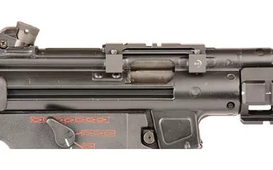 B&T NAR MP5 Low Profile Aimpoint Micro Red Dot Mount Black