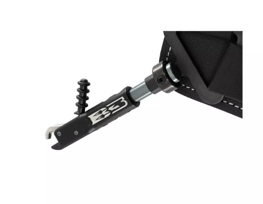 B3 Nemesis-Swivel Stem Connector, Black