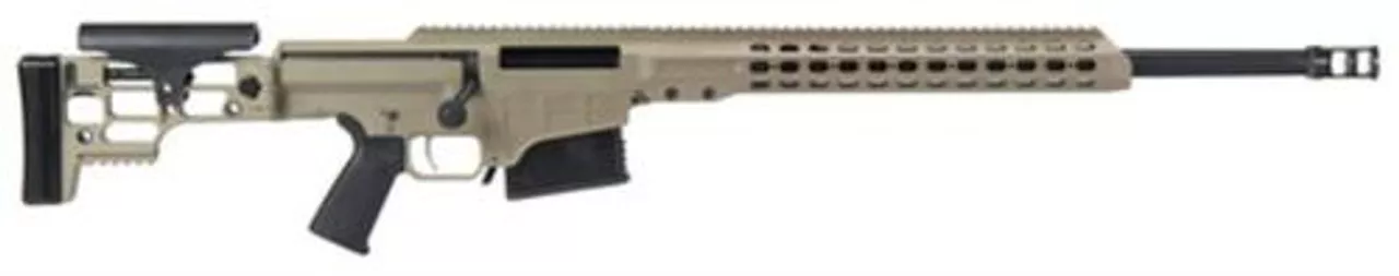 Barrett MRAD Multi Role Adaptive Design .338 Lapua Magnum 24″ Fluted Barrel with Flat Dark Earth Cerakoted Receiver10rd