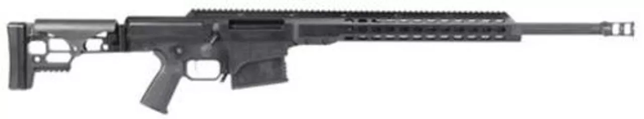 Barrett MRAD System .338 Lapua, 24″ Fluted Barrel, Black, 10rd