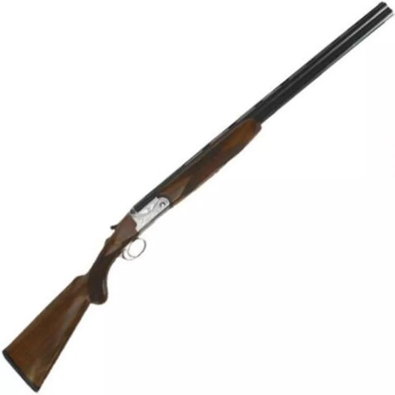 Barrett Sovereign Rutherford Over/Under, 20 Ga, 26″, 3″, Walnut/Silver/Blued