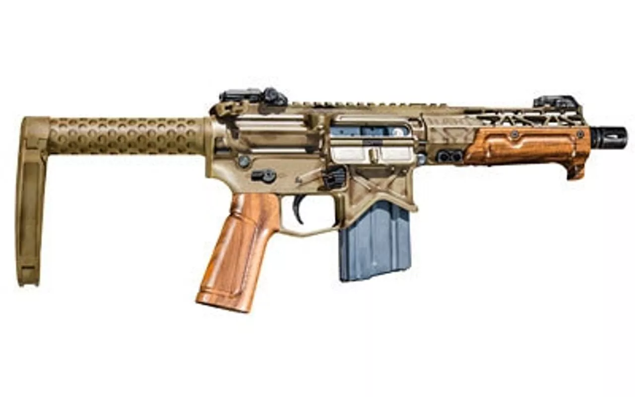 Battle Arms Development Tanker Pistol, .300 Blackout, 7.5″, 20rd, Walnut Forend & Pistol Grip