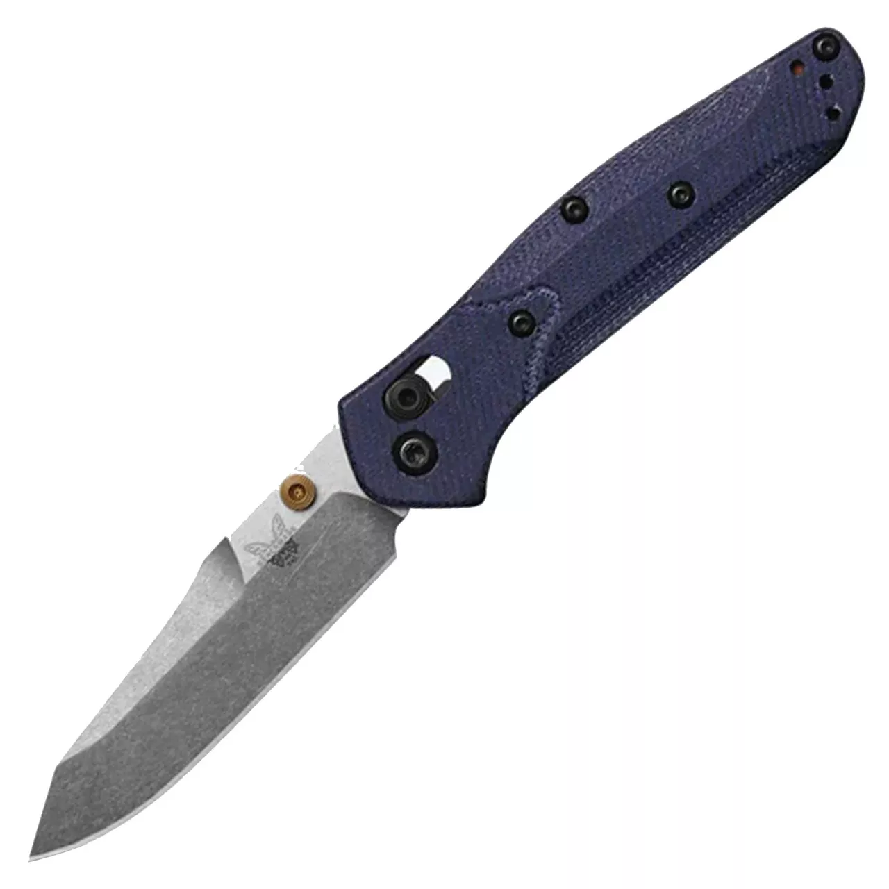 Benchmade Mini Osborne Denim Micarta Folding 2.92″ Blade