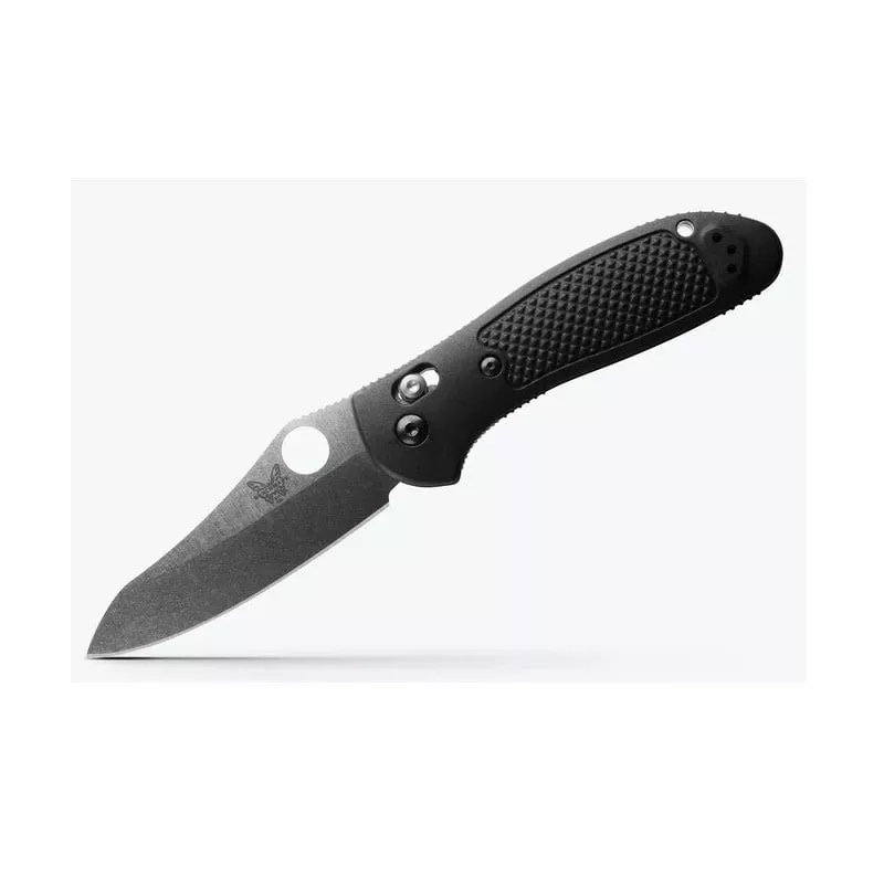 BENCHMADE PARDUE GRIPTILIAN AXIS SHEEPFOOT S30V Black Grivory