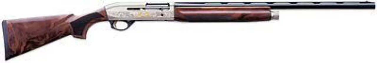 Benelli Montefeltro Silver 20ga 26″ Barrel AA Grade Highly Figured Walnut Stock