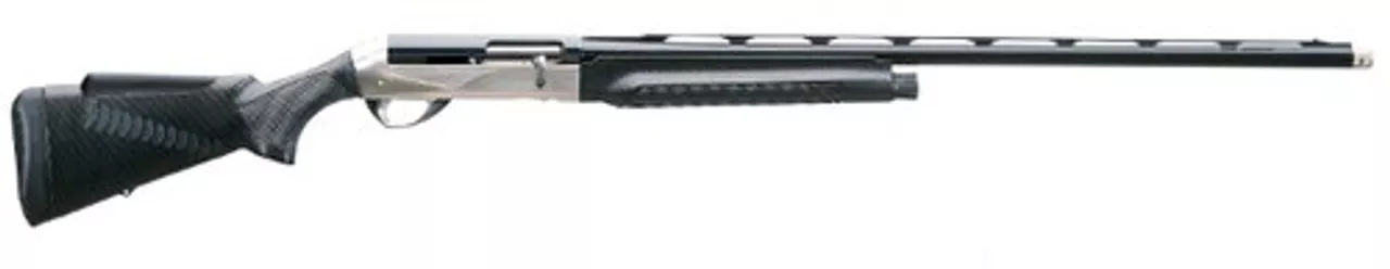 Benelli Super Sport 12 Ga, 30″, Carbon Fiber ComforTech, Nickel/Blue Ported