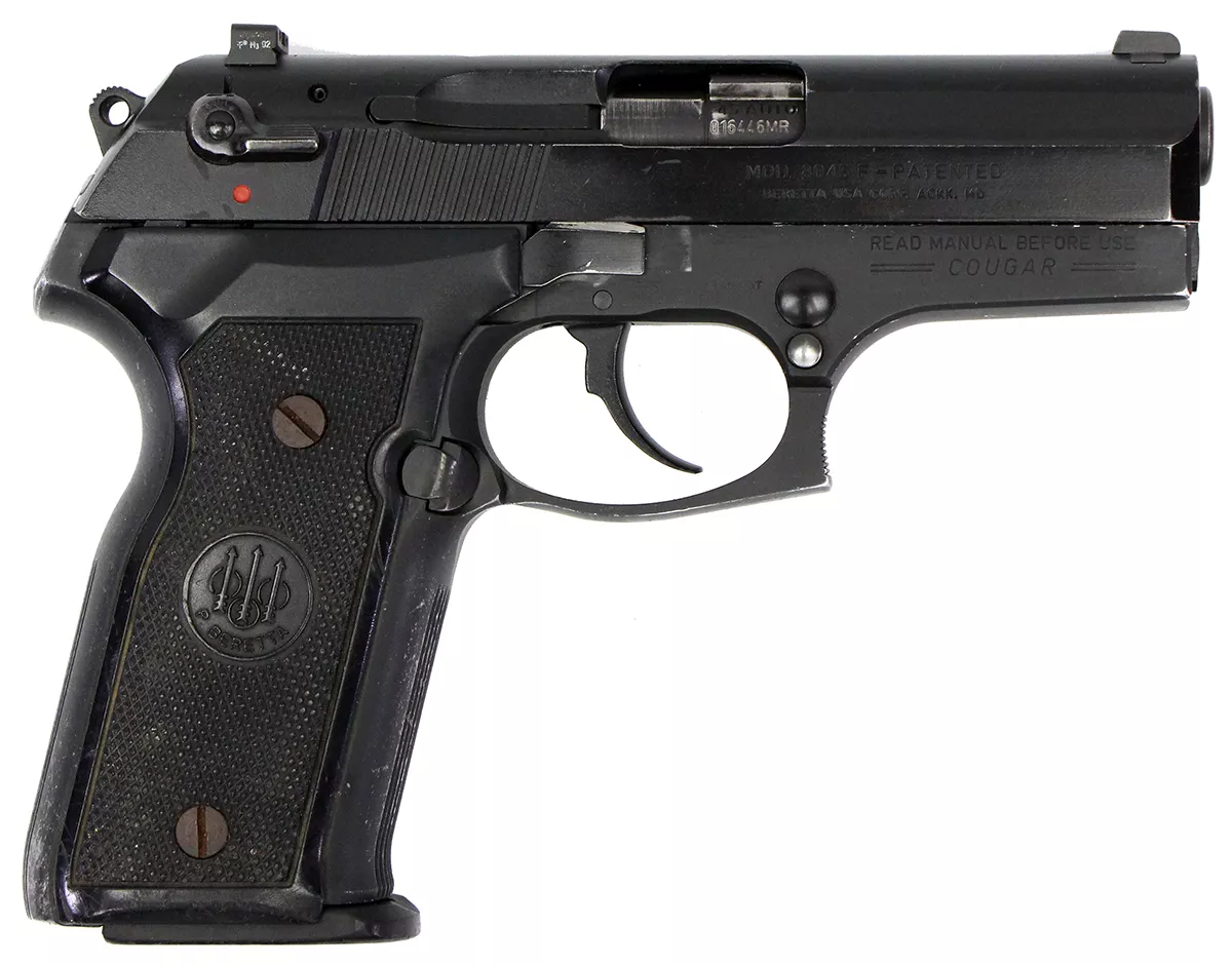 Beretta 8045F Cougar 45 ACP Pistol – Used in Good Condition with Box