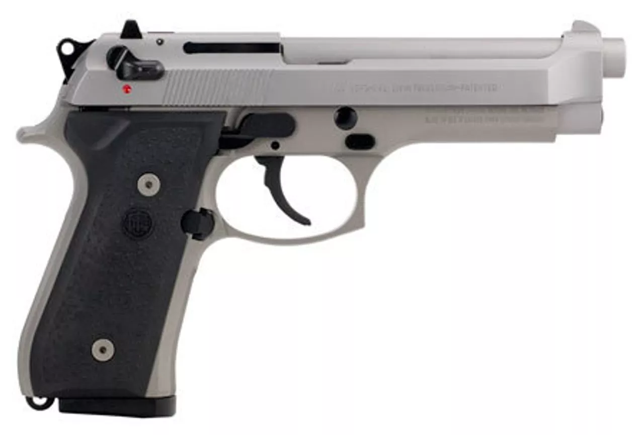 Beretta 92FS, 9mm, 4.9″ Barrel, INOX, CA Compliant, 10rd