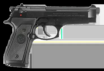 Beretta 92FS 9mm Luger Pistol 4.90" Barrel 10+1 Round Black Bruniton Slide Black Bruniton Frame