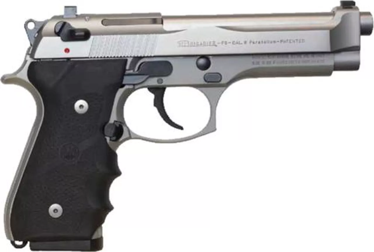 Beretta 92FS Brigadier 9MM INOX, 15 rd Mags