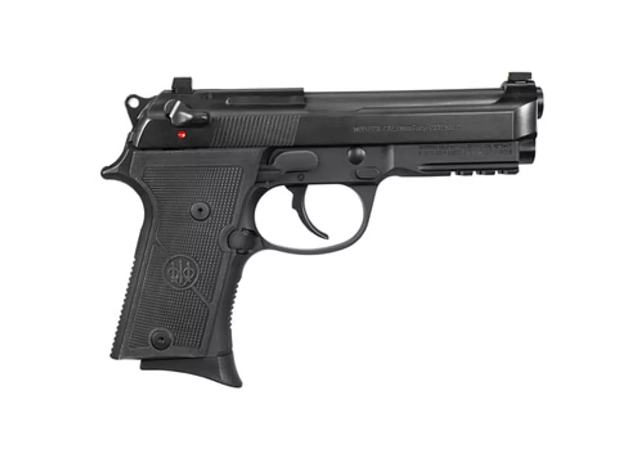 Beretta 92X Compact 9mm, 4.3″ Barrel, SA/DA, Black, 13rd