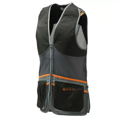 Beretta Full Mesh Vest 2X-Large Black & Grey