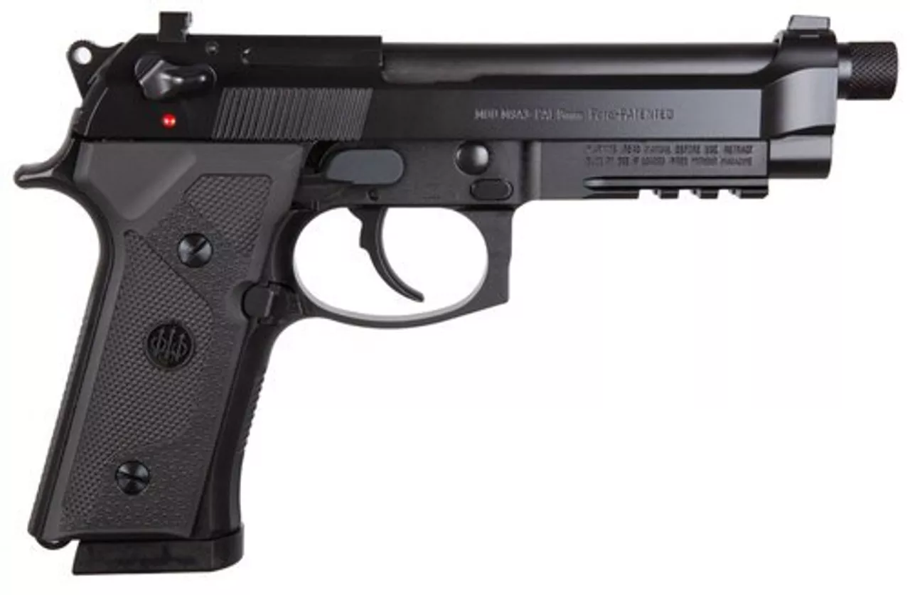 Beretta M9A3 9MM Made in ITALY 5″ Barrel, Black 3x 17rd Mags