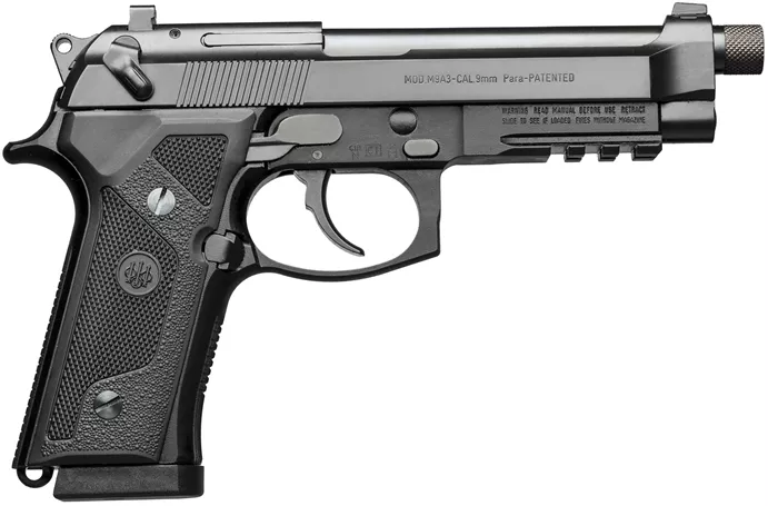 Beretta M9A3 Type F 9mm Black Pistol Made in Italy