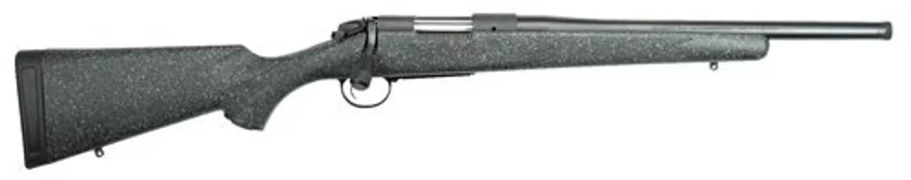 Bergara B-14 Ridge SP 308 Win, 18″ Synthetic Black, Gray Specs, Blued, 4rd